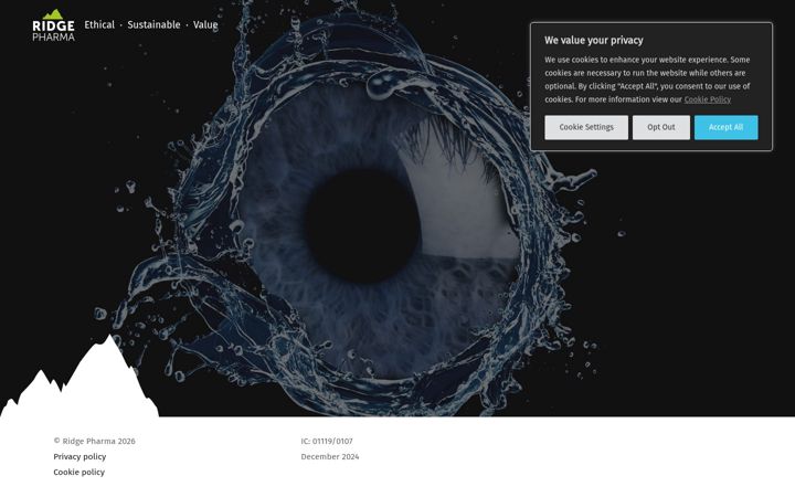 Screenshot of eyeaze.co.uk