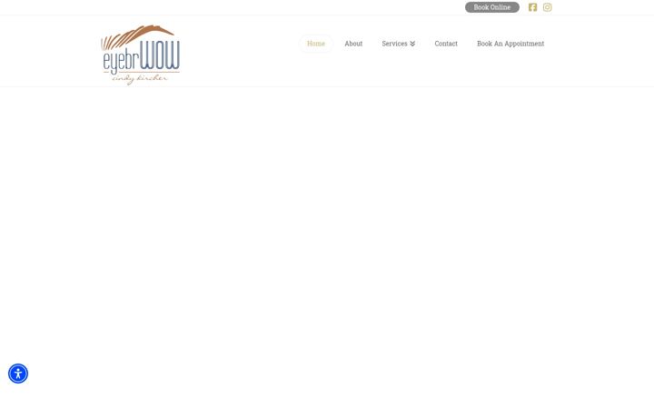 Screenshot of eyebrwow.com