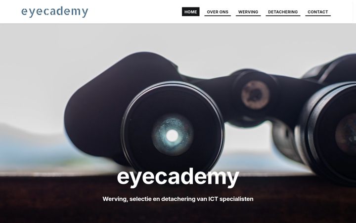 Screenshot of eyecademy.nl