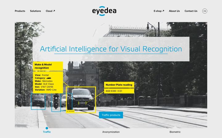 Screenshot of eyedea.cz