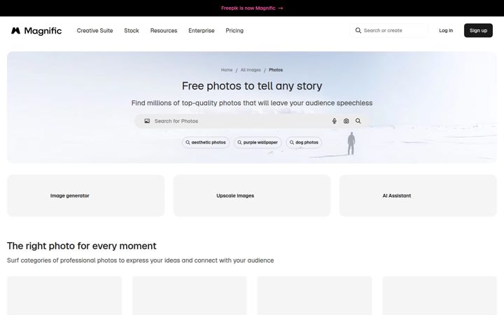 Screenshot of eyeem.com
