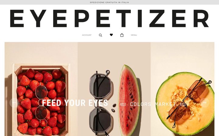 Screenshot of eyepetizer.com