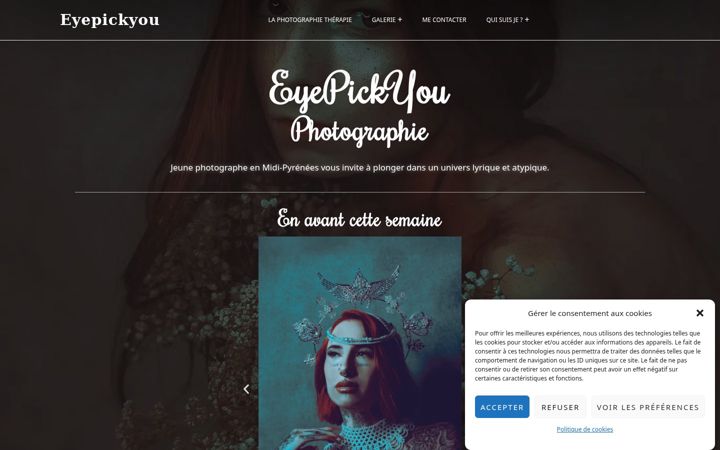 Screenshot of eyepickyou.fr