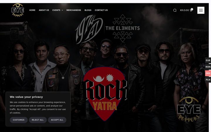 Screenshot of eyepoppers.pt