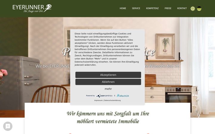 Screenshot of eyerunner.de