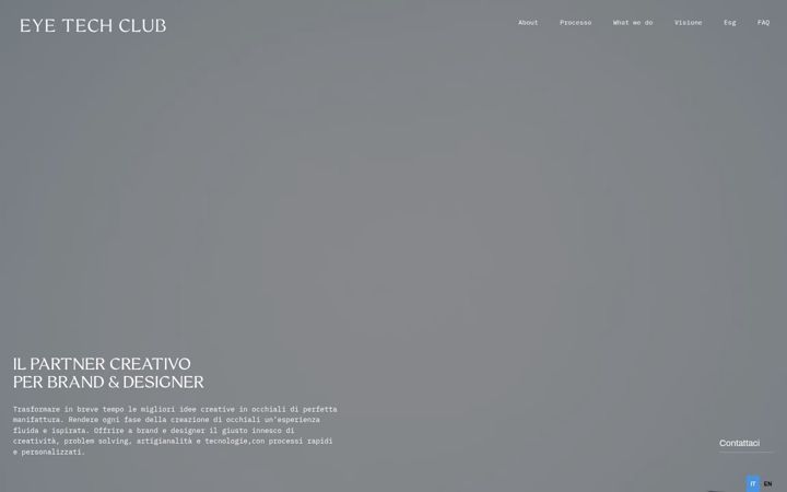 Screenshot of eyetechclub.it