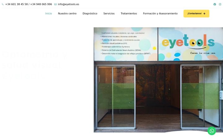 Screenshot του eyetools.es