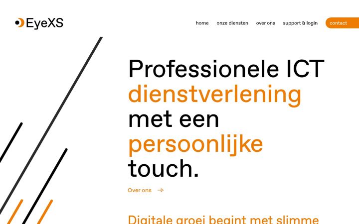 Screenshot of eyexs.com
