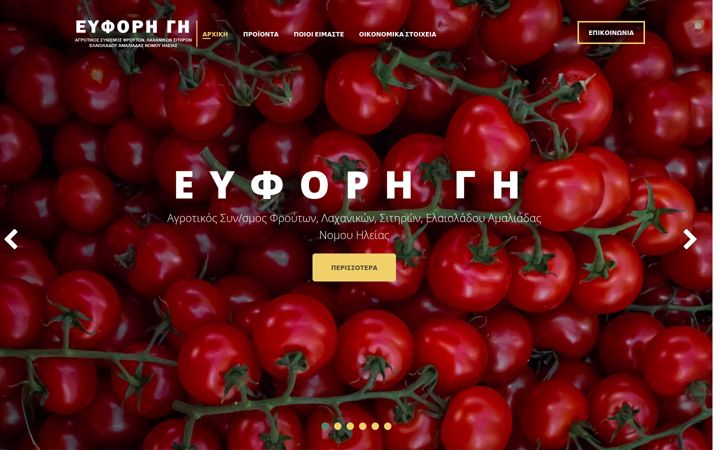 Screenshot of eyforigi.gr