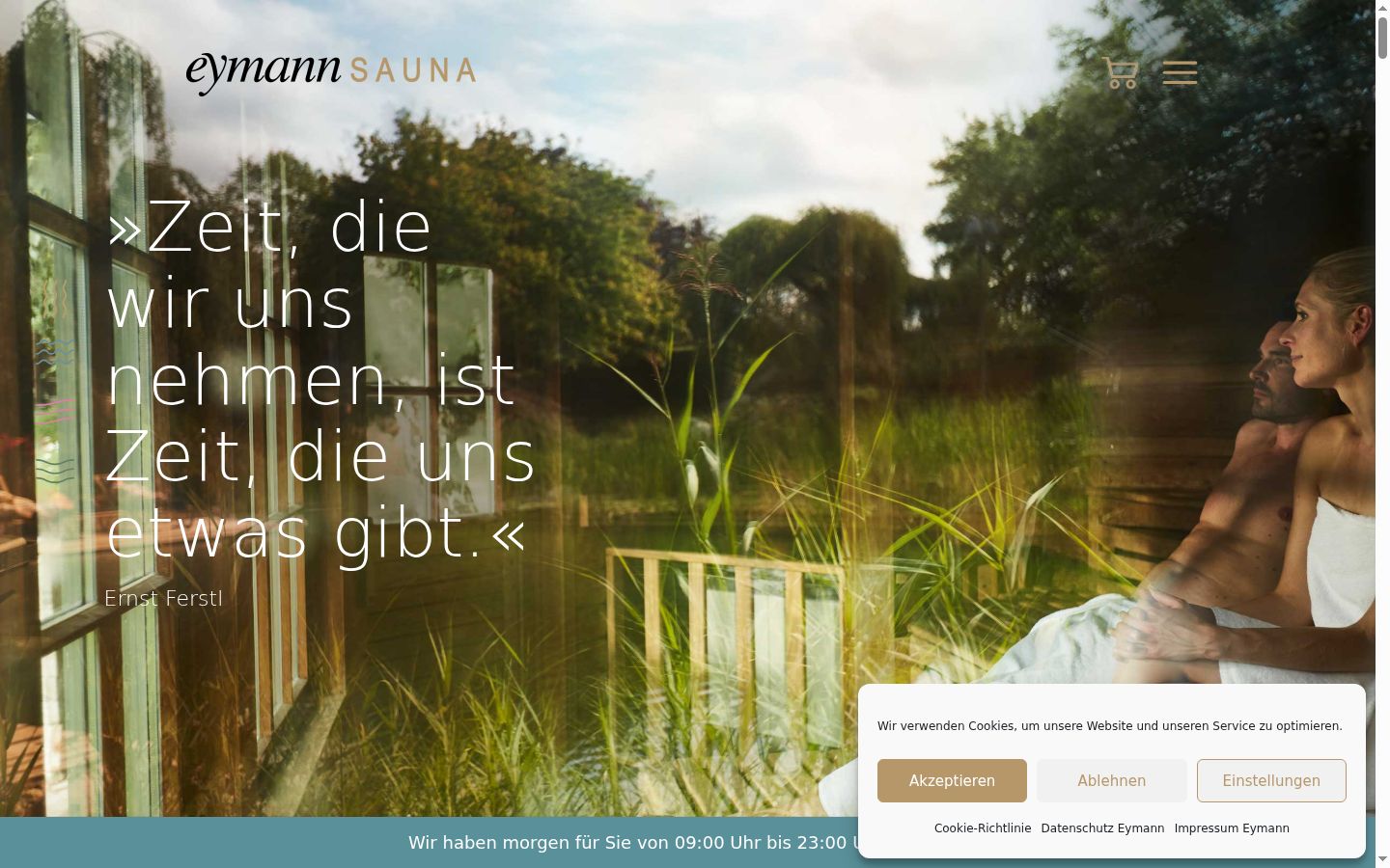 Sutikimo reklamjuostės, rodytos prieš bet kokią sąveiką, ekrano kopija