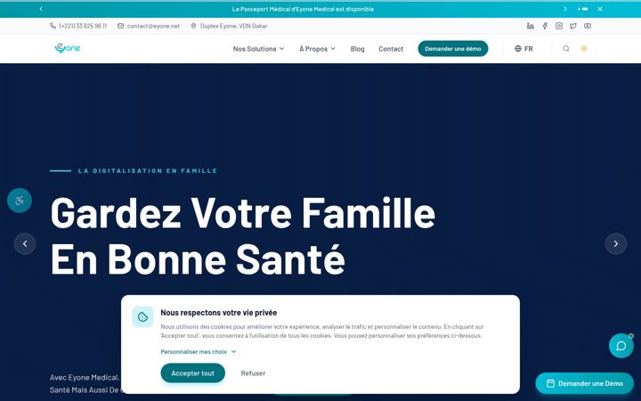 Kuvakaappaus sivustosta eyone.net