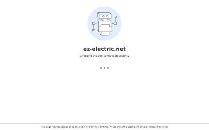 Kuvakaappaus sivustosta ez-electric.net