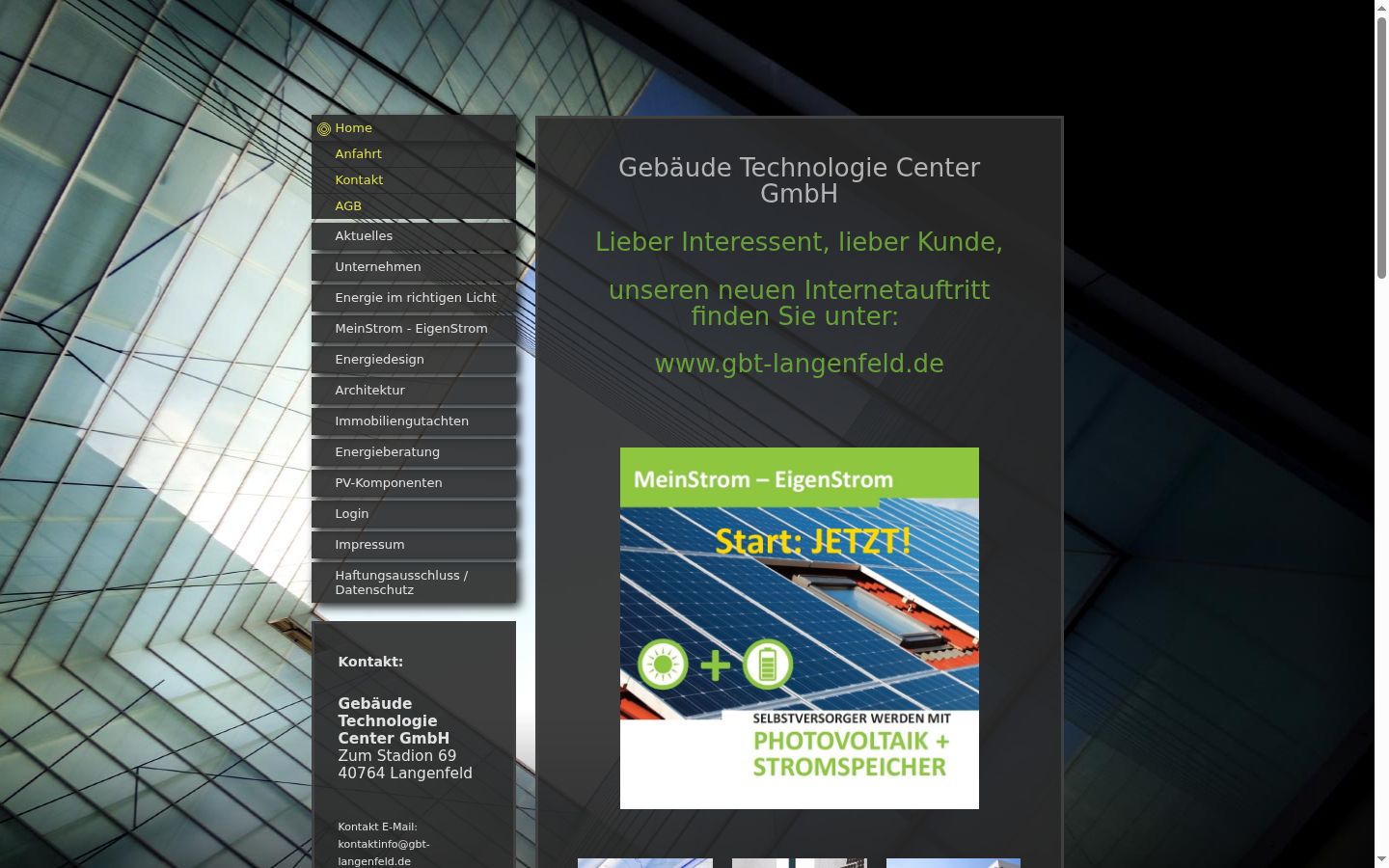 Screenshot des Einwilligungsbanners vor jeglicher Interaktion