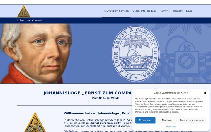 Screenshot von ezc-gotha.de