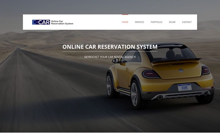Screenshot of ezcar.eu