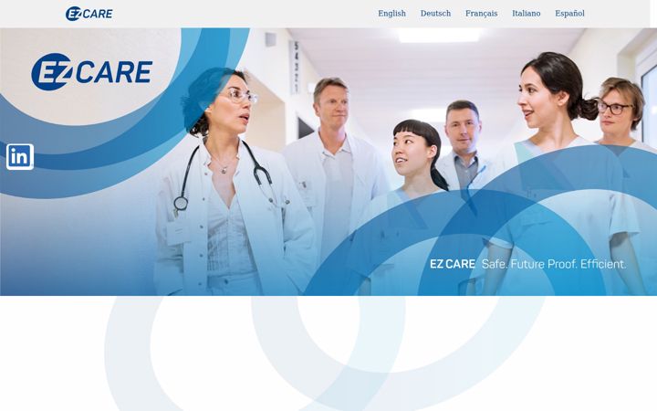 Screenshot of ezcareccs.com