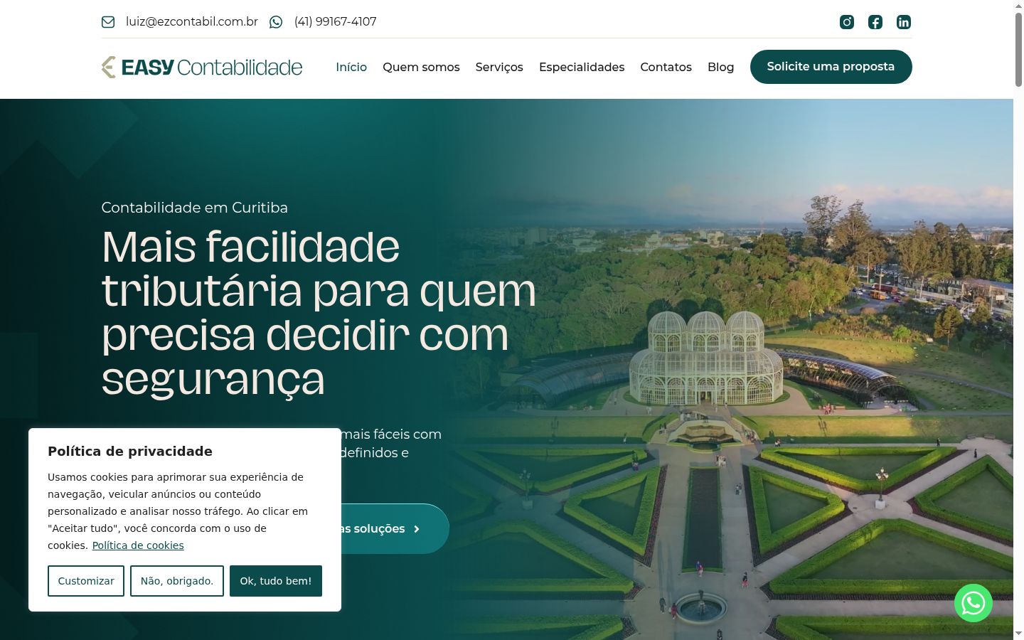 Screenshot tal-banner tal-kunsens muri qabel kwalunkwe interazzjoni