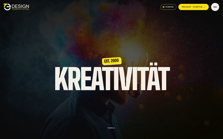 Screenshot of ezdesign.de