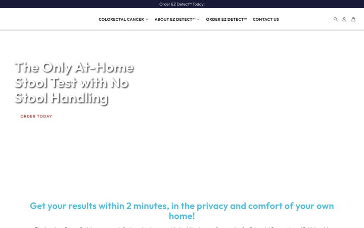 Screenshot of ezdetect.com
