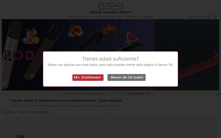 Screenshot του ezee-e.es