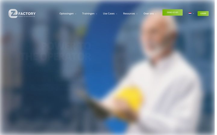 Screenshot of ezfactory.nl