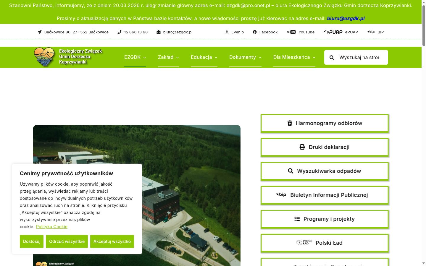 Snímek obrazovky baneru souhlasu zobrazeného před jakoukoli interakcí