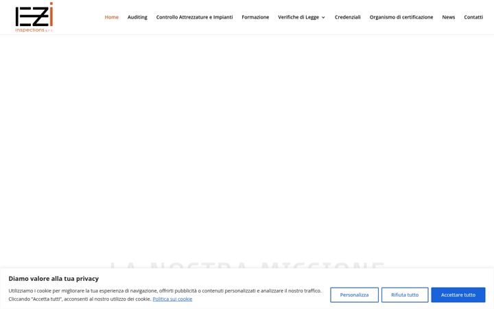 Screenshot of ezi-inspections.it