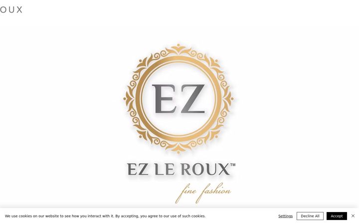 Screenshot of ezleroux.com
