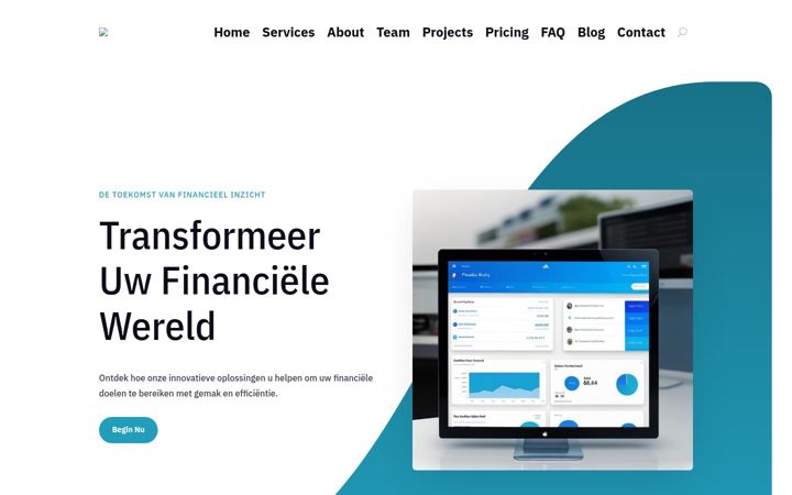 Screenshot of ezmarketing.nl