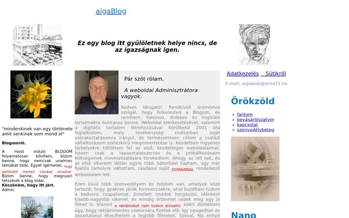 Screenshot of ezmi71.hu