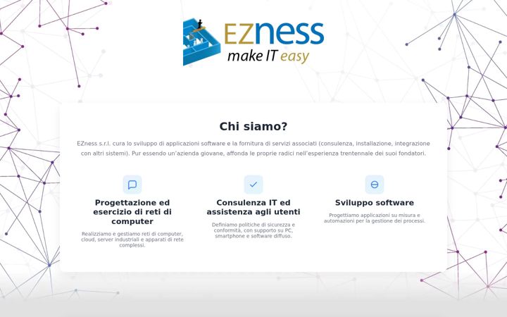 Screenshot of ezness.it