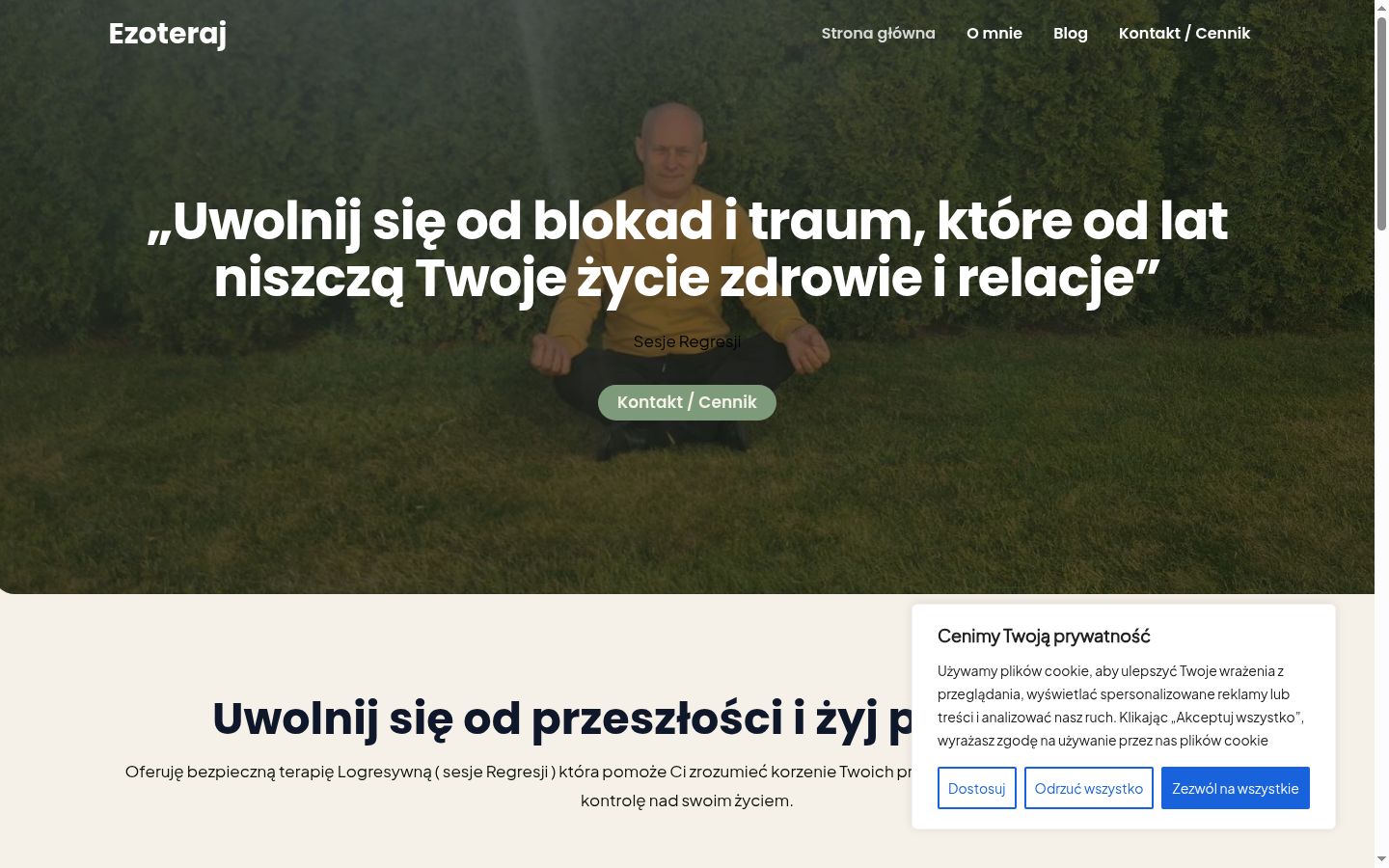 Screenshot van de toestemmingsbanner zoals getoond vóór enige interactie