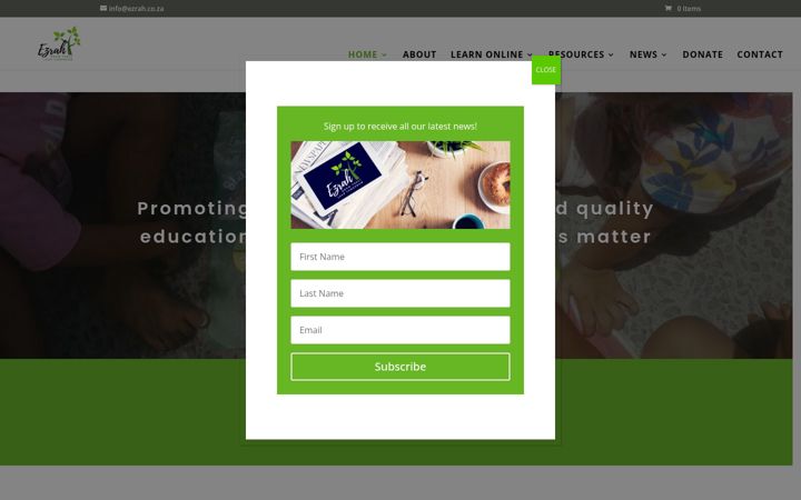 Képernyőkép: ezrah.co.za