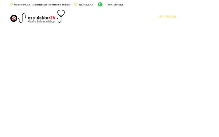 Screenshot του ezs-doktor24.de