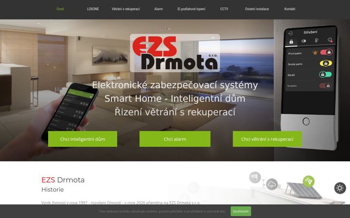 Screenshot of ezs-drmota.cz