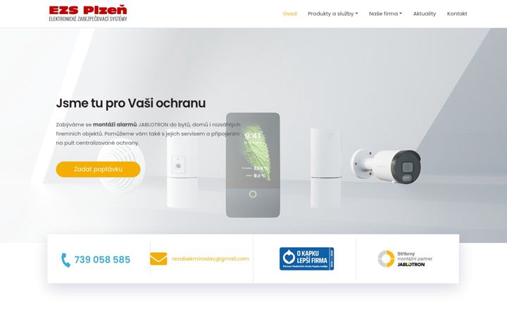 Ekrano kopija ezs-plzen.cz