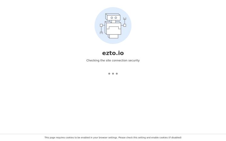 Captură de ecran a ezto.io