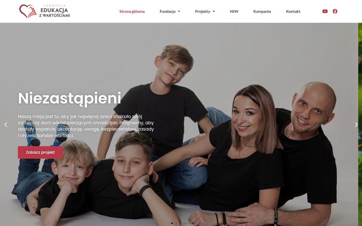 Screenshot of ezw.edu.pl