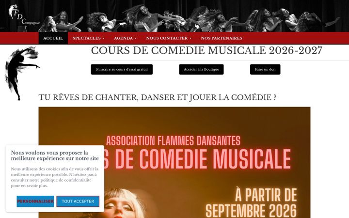 Screenshot of f-d-compagnie.fr