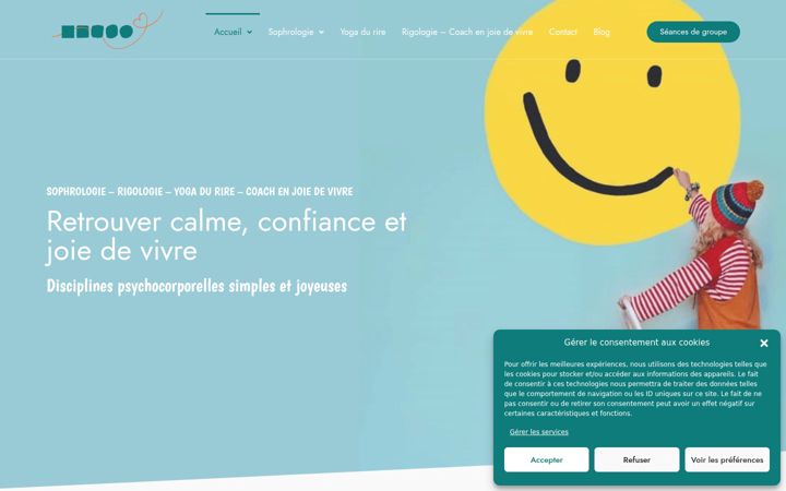 Screenshot of f-denain-sophrologue.fr