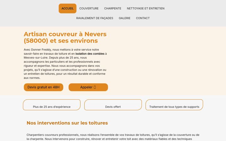 Screenshot of f-donner.com