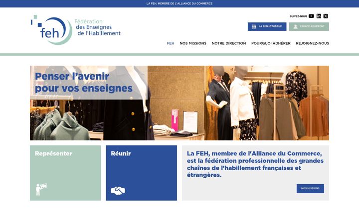 Screenshot of f-e-h.com