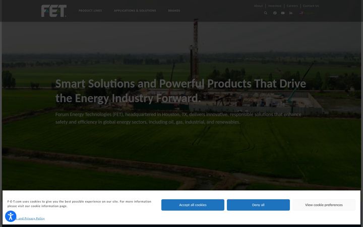 Screenshot of f-e-t.com