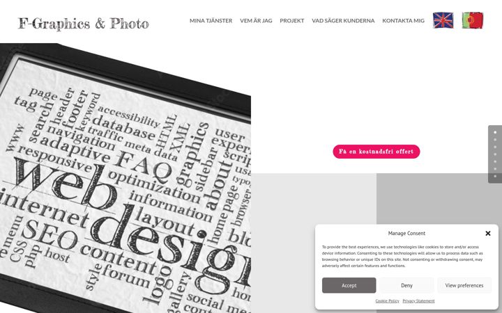 Screenshot of f-graphicsphoto.com