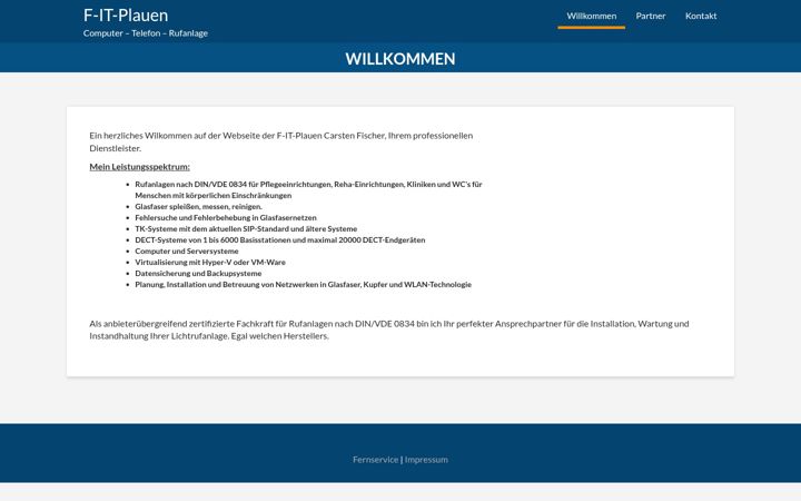 Screenshot of f-it-plauen.de