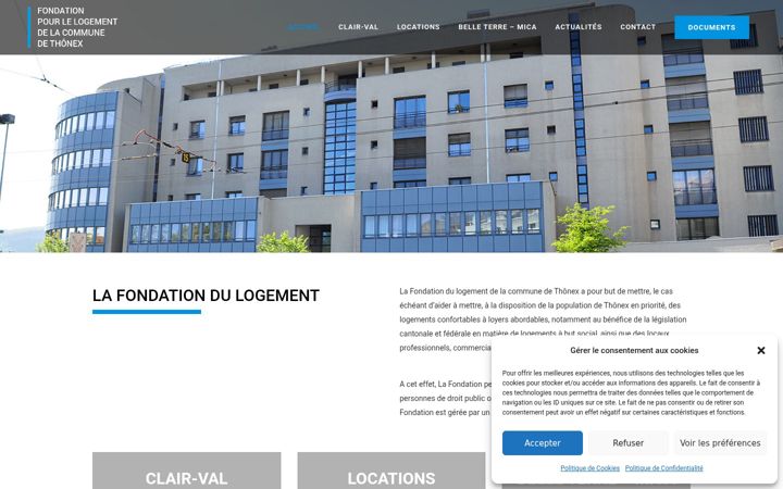 Screenshot of f-logement-thonex.ch