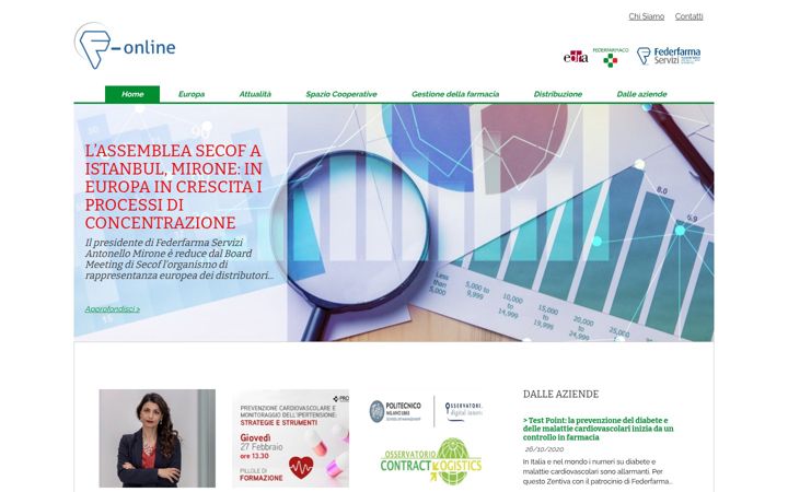 Screenshot of f-online.it