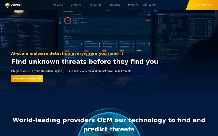 Screenshot of f-prot.com