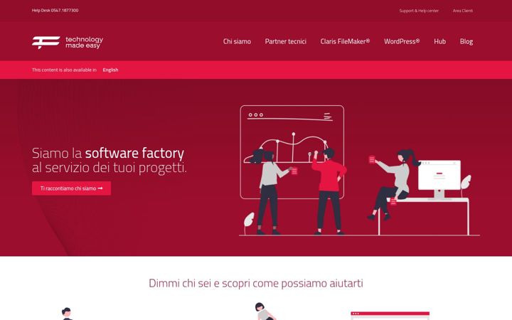 Screenshot of f.technology