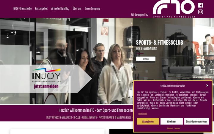 Screenshot of f10.at